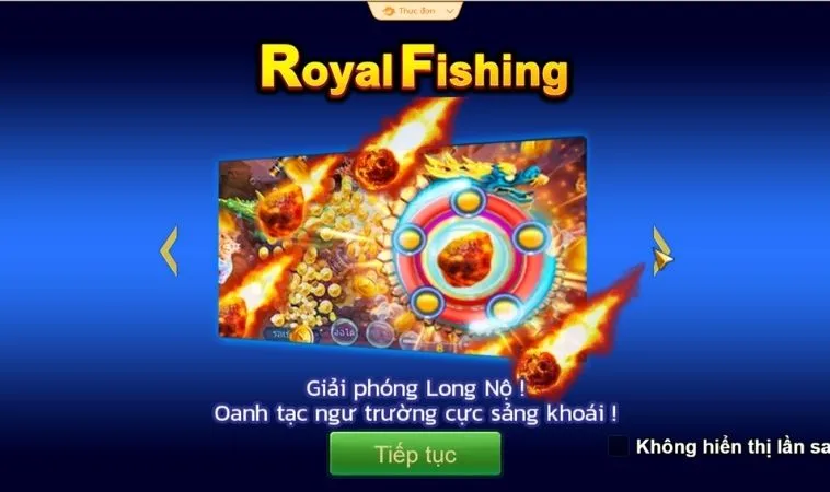 Bắn Cá Royal Fishing Tại ANO88