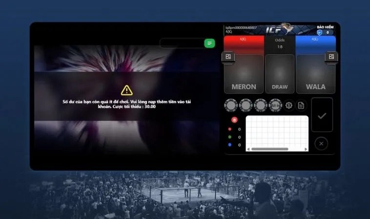 Trải Nghiệm Đá Gà Tại ANO88 Đỉnh Cao Kịch Tính Ăn Tiền Thật Ngay 1 Giao diện cá cược đá gà ANO88