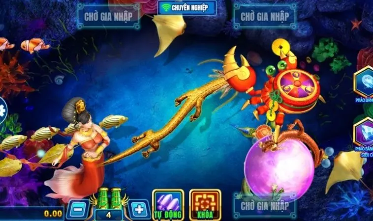 Các sinh vật trong game Bắn Cá Rồng Tại ANO88