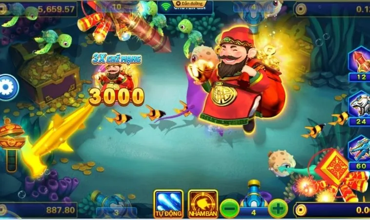 Chiến thuật săn cá hiệu quả trong game Bắn Cá Thần Tài Tại ANO88
